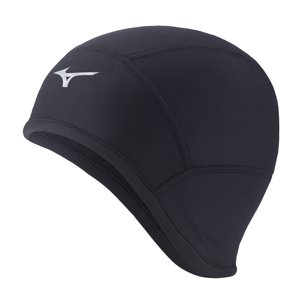 Mens Mizuno WarmaLite Pip Running Hat Black Philippines (XIMPYE941)